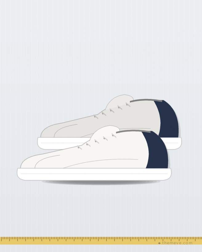 Leather Sneakers — White