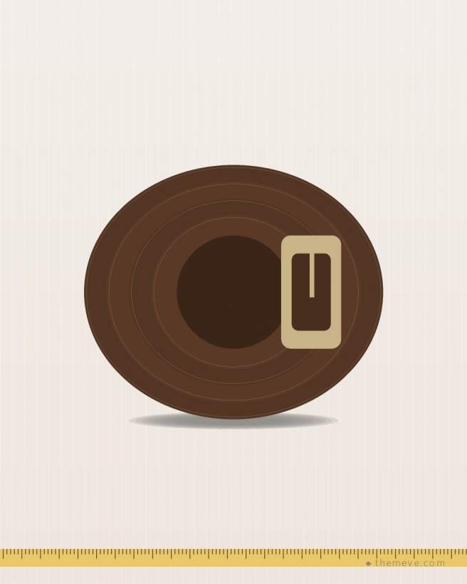 Full-Grain Belt — Brown