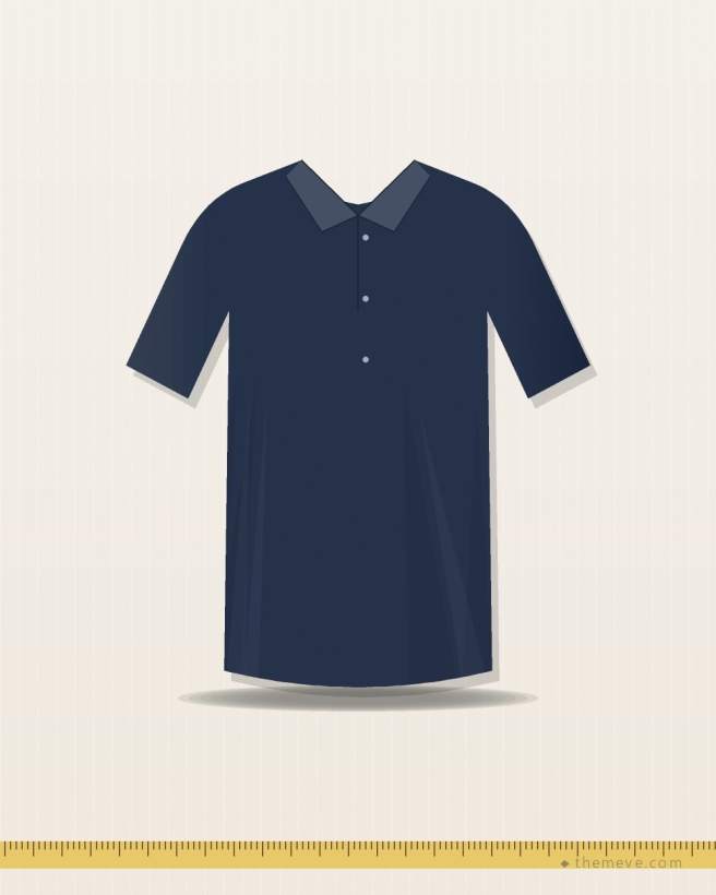 Piqué Polo — Navy